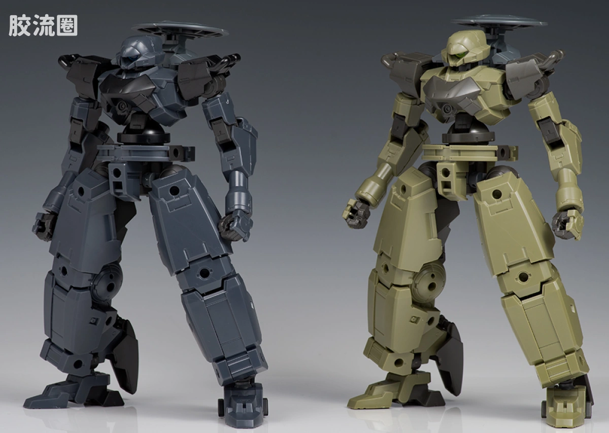 30MM 1/144 夏尔努瓦/Cielnova（拜隆军） 28 bEXM-14T 希尔诺瓦 绿色 - 图片